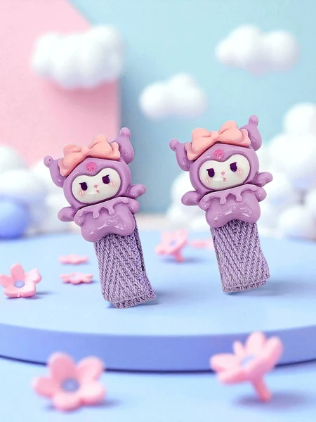 Jolies barrettes pour enfants avec un animal