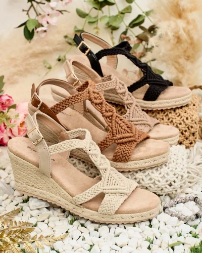 Royalfashion Sandales Ovia pour femme sur ancre