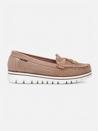 Royalfashion Mocassins perforés pour femmes Elissas