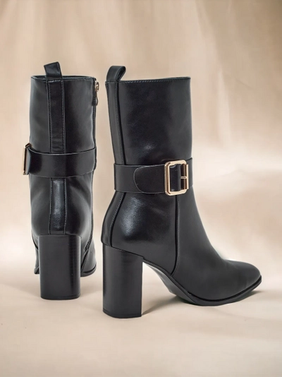 Royalfashion Bottines pour femmes sur un poteau Amior