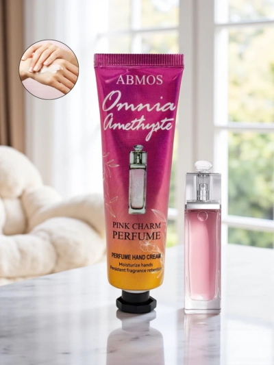 Crème pour les mains parfumée et hydratante Pink Temptation
