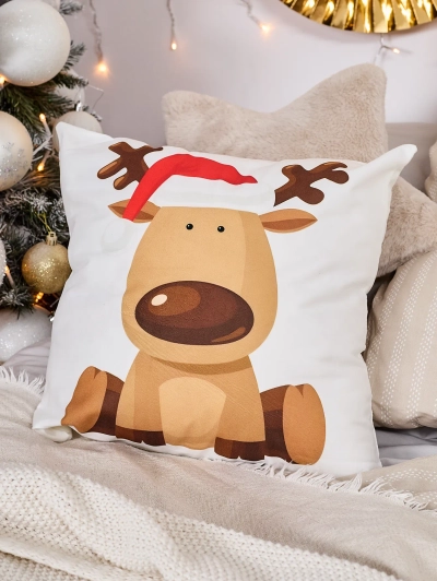 Royalfashion Taie d'oreiller décorative de Noël
