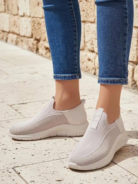 Baskets pour femmes Livia Bianco - chaussures en maille pour l'été et le printemps