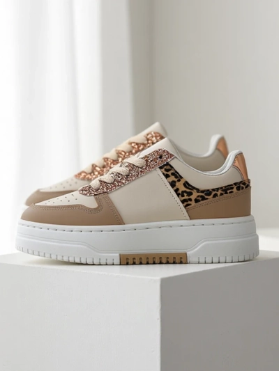Sneakers pour femmes Royalfashion avec paillettes Qisofi