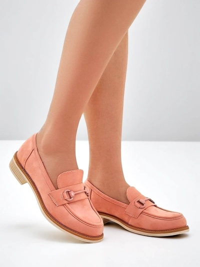 Mocassins en suède éco Royalfashion pour femmes Etolie