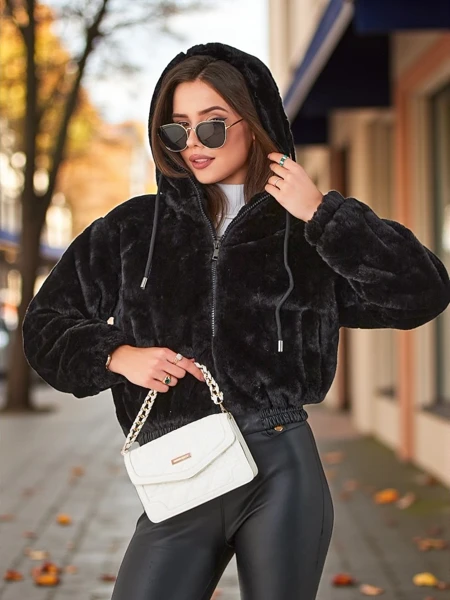 Veste femme Royalfashion en fausse fourrure