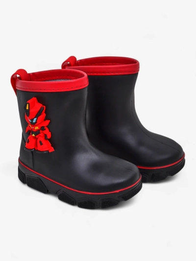 Royalfashion Bottes en caoutchouc pour enfants avec Power Robot