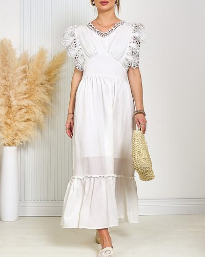 Royalfashion Robe midi pour femme