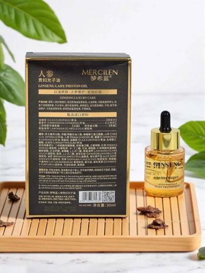 Elara Ginseng Photonica Oleum – huile anti-rides de luxe 30ml