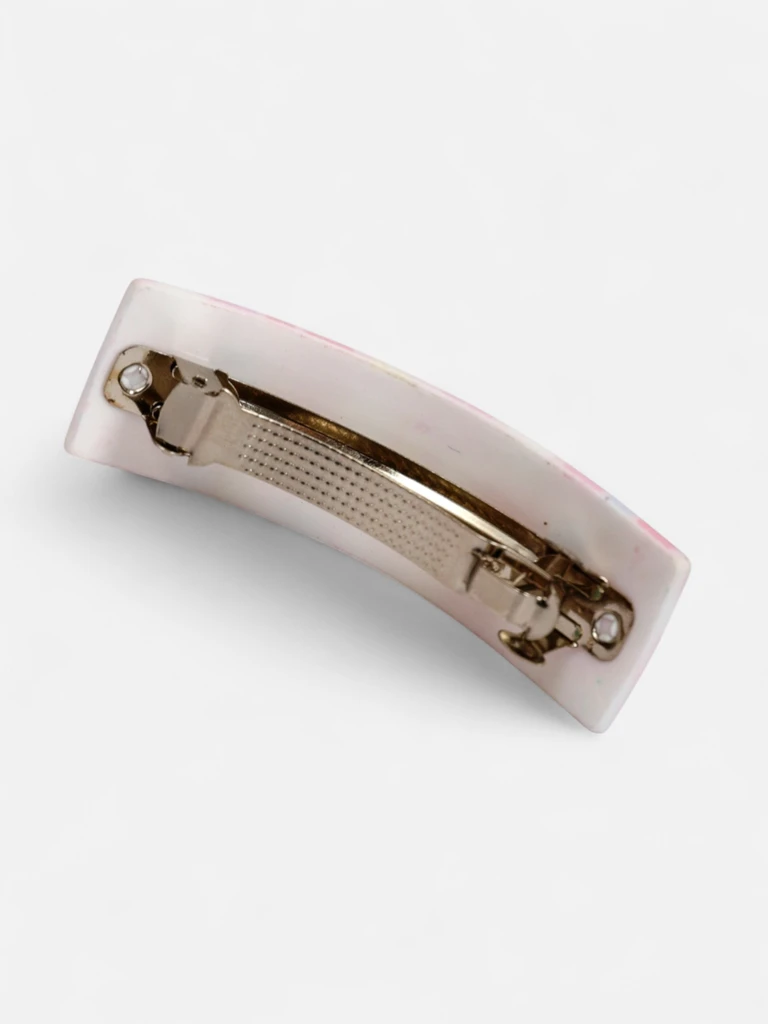 Barrette colorée pour enfants avec des cœurs