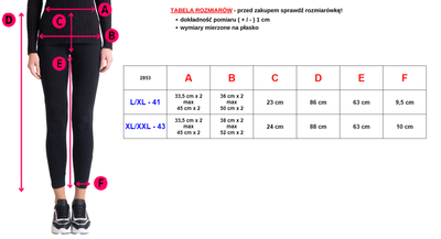 Legging classique noir pour femme - Vêtements