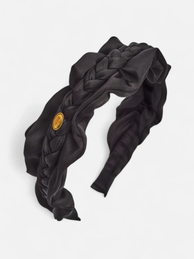 Royalfashion Bandeau pour cheveux avec tressage et fronces