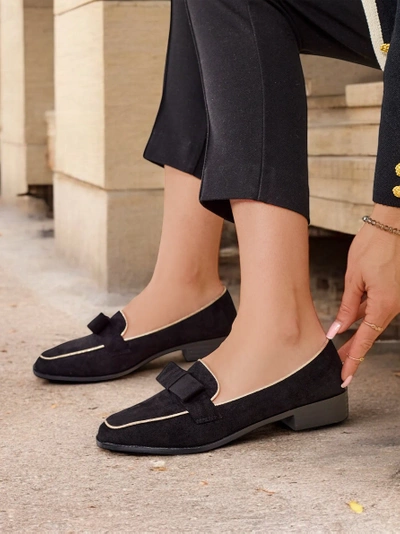 Mocassins pour femmes Royalfashion avec un nœud Refenni