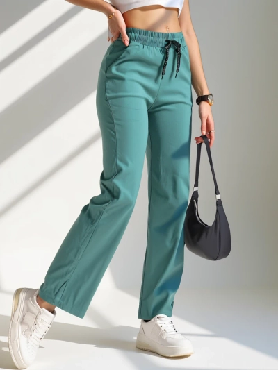 Pantalons larges pour femmes Royalfashion en coton