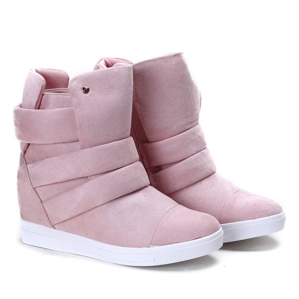 Sneakers roses sur un coin intérieur My Little Love - Footwear