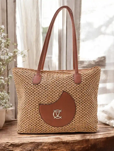 Sac d'été femme en paille Royalfashion Large