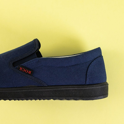 Chaussures de sport homme bleu marine à enfiler Fenrir - Footwear