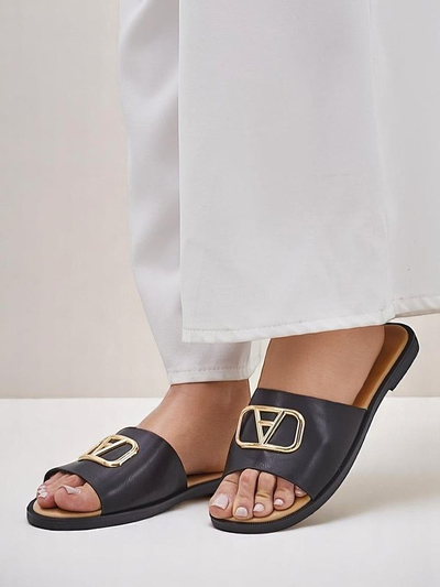 Royalfashion Sandales plates pour femmes Ohanna