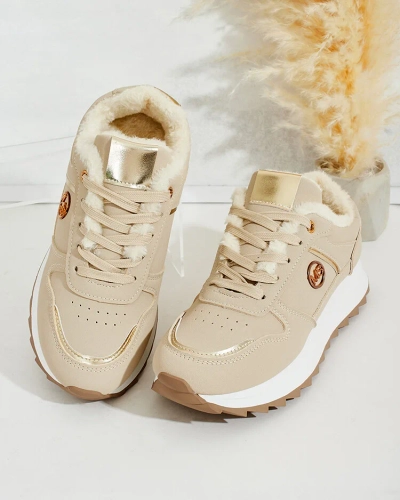 Royalfashion Baskets chauffantes pour femme avec fourrure Boris