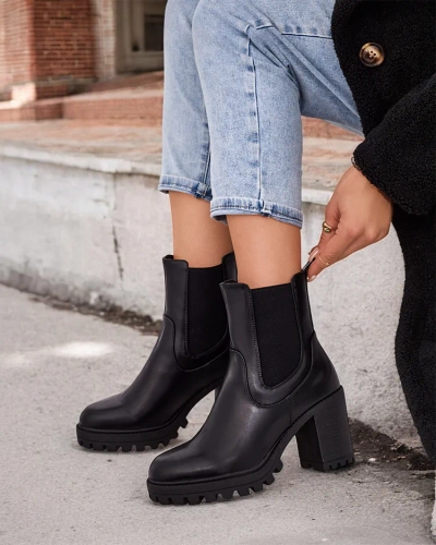 Royalfashion Bottes Tites Stiletto pour femmes
