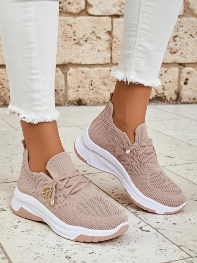 Royalfashion Slip-on chaussures de sport en tissu pour femmes Teletta