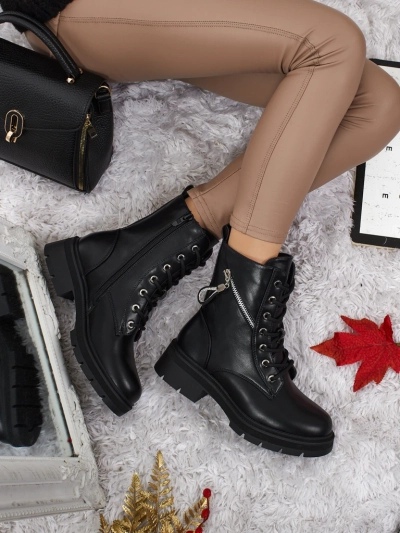 Bottines worker pour femmes avec décorations Kassira