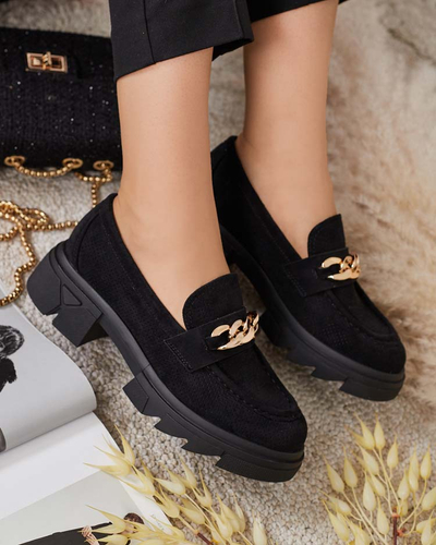 Royalfashion Mocassins en éco-suède avec embellissement Zaffix