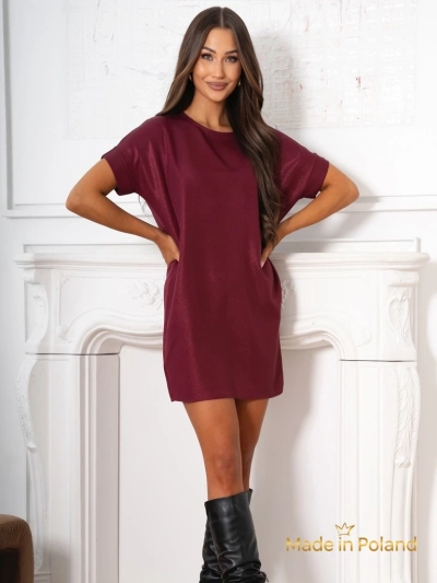 Robe courte simple pour femmes Lady Time