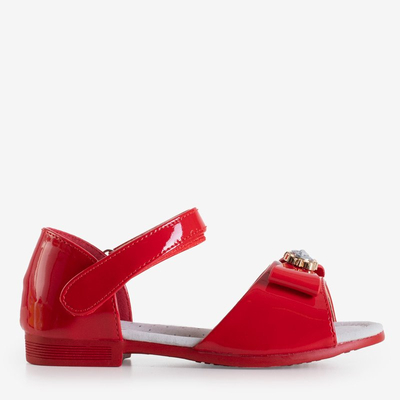 Sandales enfants Liawa rouges - Footwear