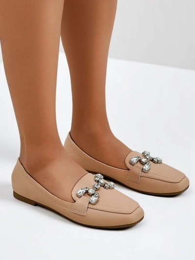 Mocassins Royalfashion pour femmes avec des strass Lecilla