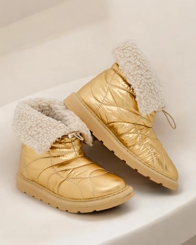 Royalfashion Bottines de neige pour femmes à la manière des bottes de neige Oferita