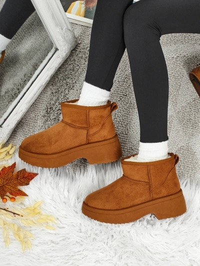 Bottes courtes style bottes de neige pour femmes Liorah