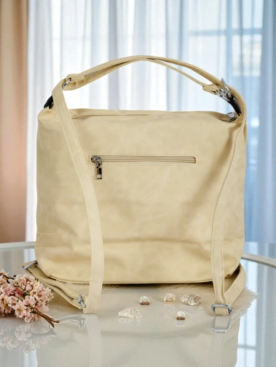 Royalfashion Grand sac à main shopper en cuir écologique Elara Monroe