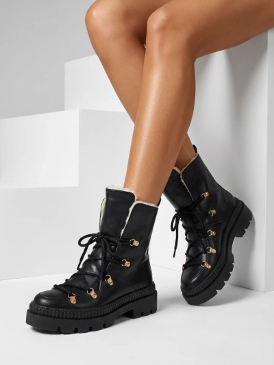 Bottes de neige à lacets pour femmes Royalfashion Lorii