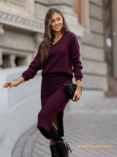 Royalfashion Ensemble pour femmes avec jupe