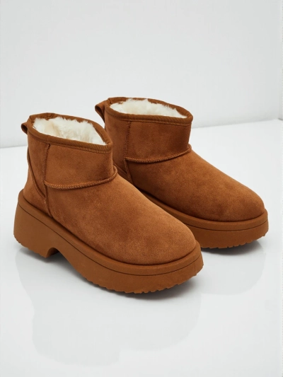 Bottes courtes style bottes de neige pour femmes Liorah