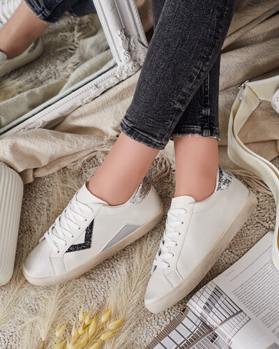 Royalfashion Baskets sportives pour femmes avec ornements Ginn