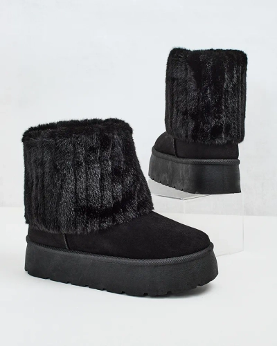 Royalfashion boots a'la bottes de neige pour femmes Renutis