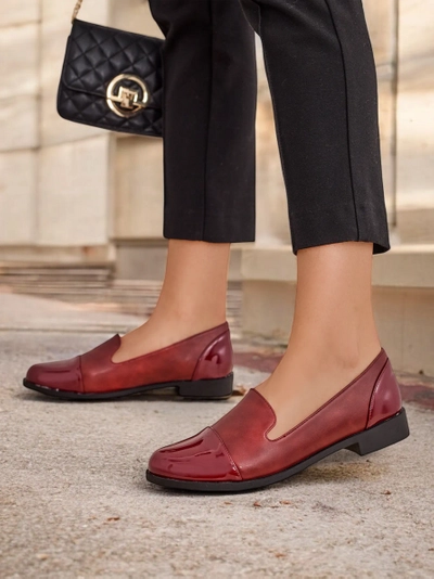 Royalfashion Élégantes mocassins pour femmes Offi