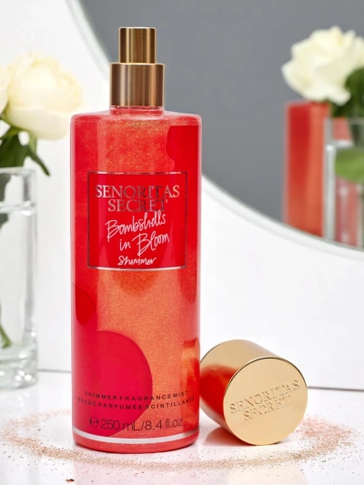 Senoritas Secret Body Mist Seduction Shimmer avec paillettes