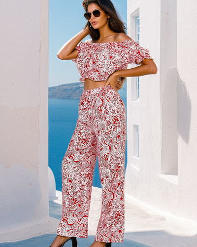 Royalfashion Ensemble deux pièces pour femmes