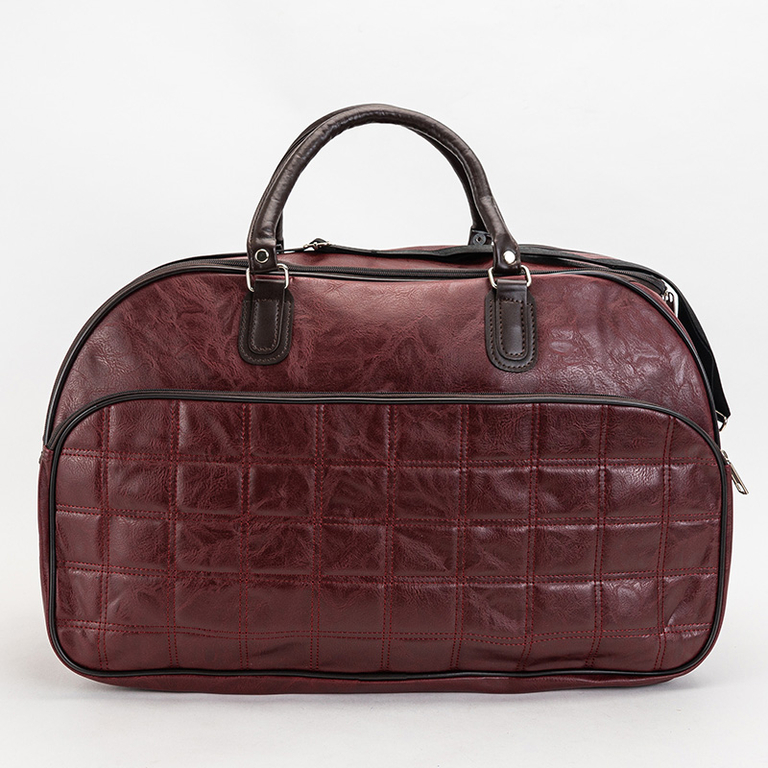 Sac de voyage matelassé bordeaux - Accessoires