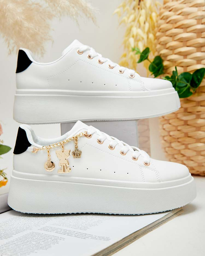Royalfashion Baskets sportives pour femmes avec embellissement Gonemi