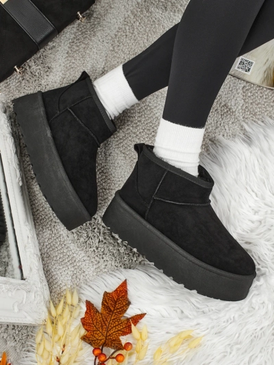 Bottes courtes de style bottes de neige pour femmes Vespera