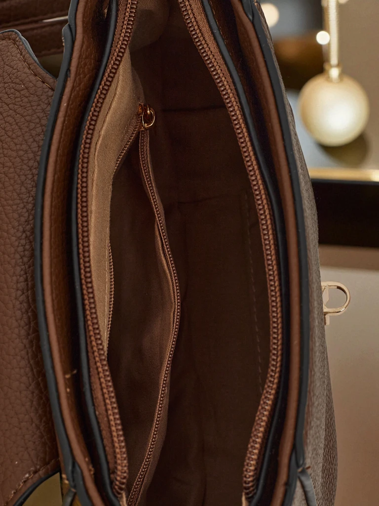 Petit sac à main pour femmes en cuir écologique Fioren