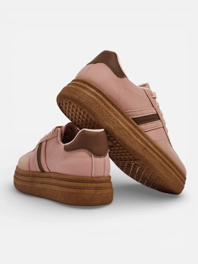 Sneakers pour Femmes Flora Roses Écologiques Sportives pour l'Été