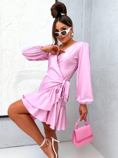 Robe mini tie-dye Royalfashion pour femmes