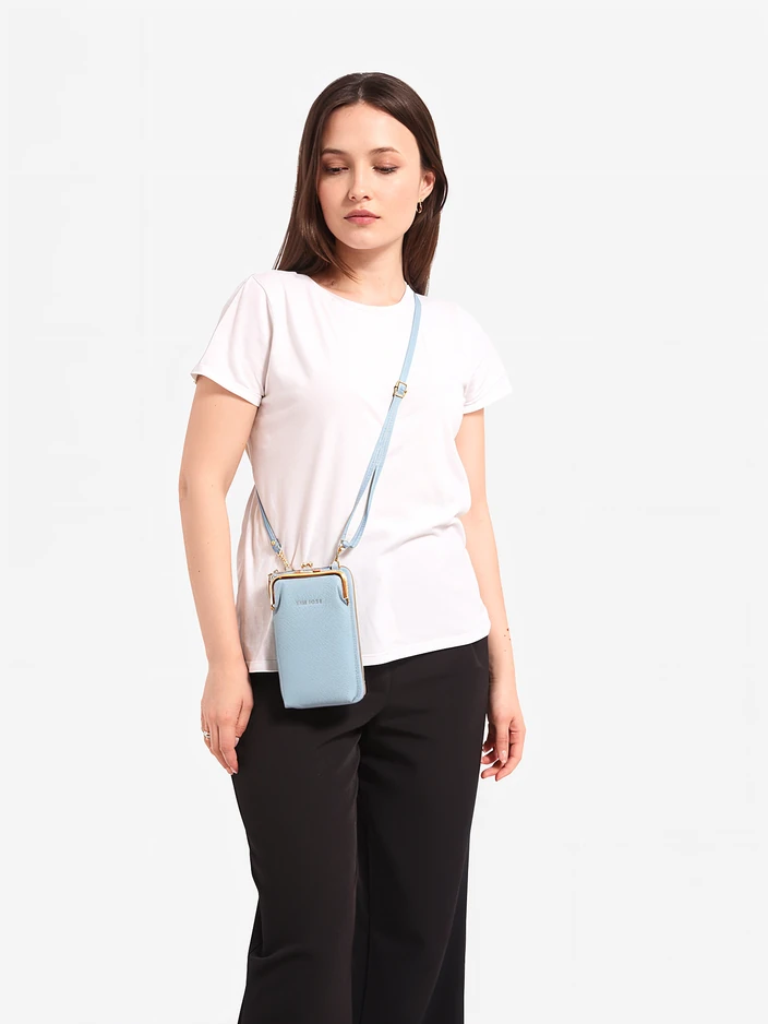 Royalfashion Sac à main portefeuille multifonction sur une bandoulière