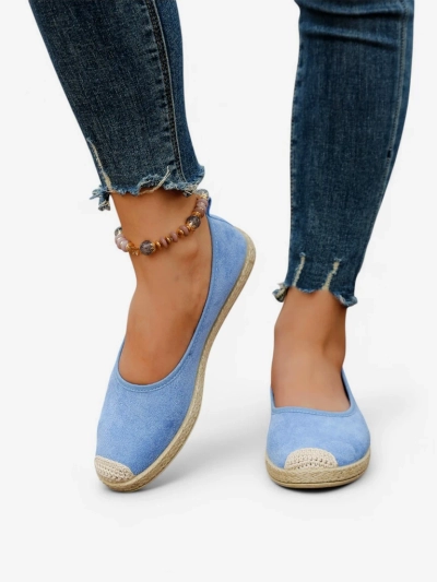 Espadrilles éco-suède Royalfashion pour femmes Aroles