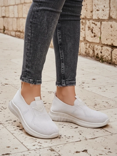 Royalfashion Chaussures de sport en tissu pour femmes Serra